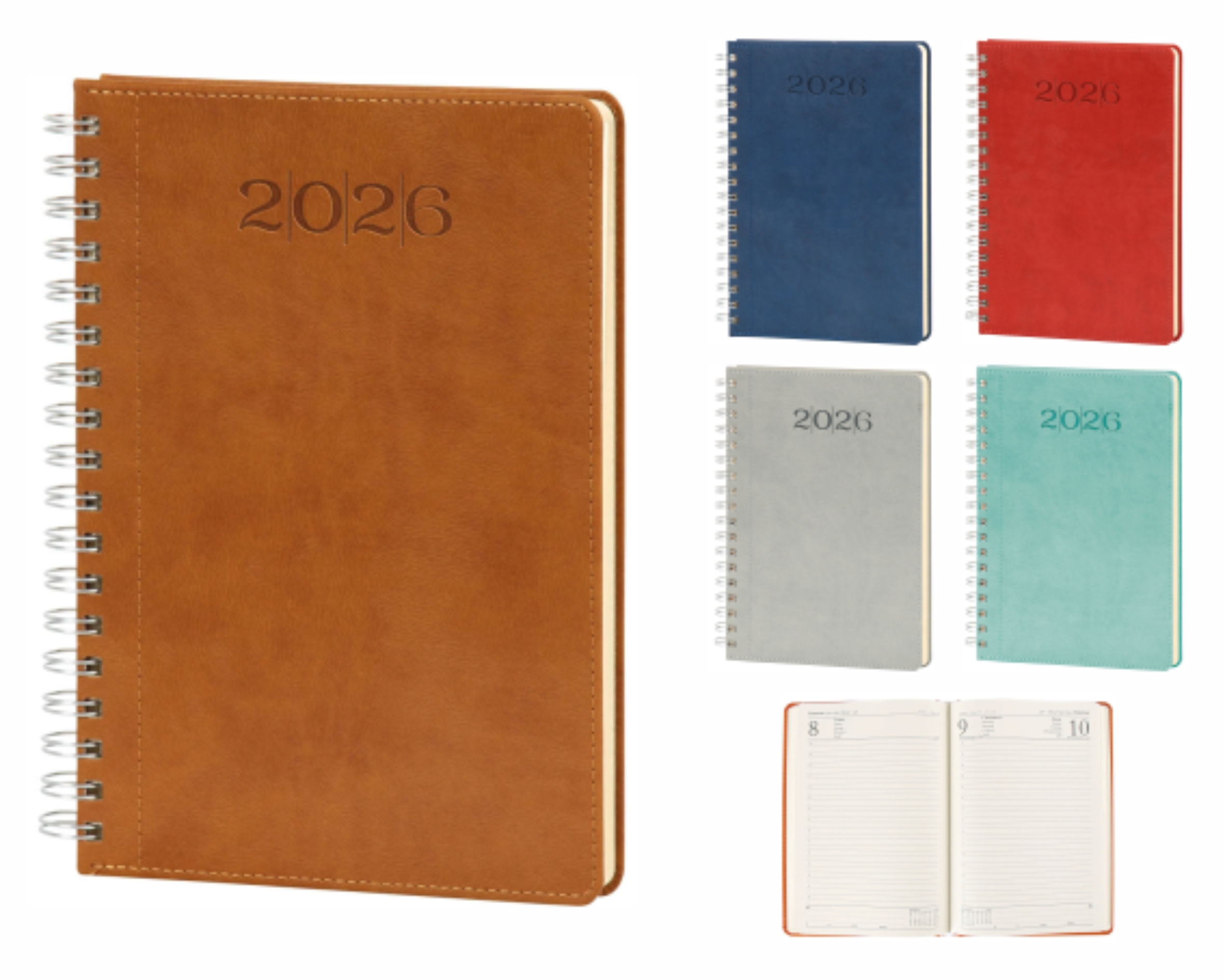 Pendik Spiralli Günlük Tarihli Ajanda